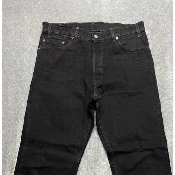 Vintage Levi’s 505 Regular Fit Straight Leg Men's Red Tab Jeans Size 36x32 - Picture 4 of 12